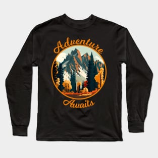 Adventure Awaits Long Sleeve T-Shirt